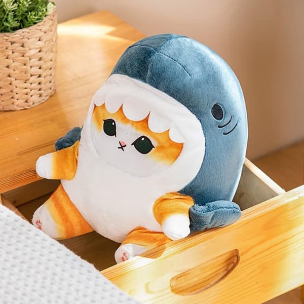Hvalhaj Blød Kathaj Fyldt Dyr Plushie Dukke, 7.8