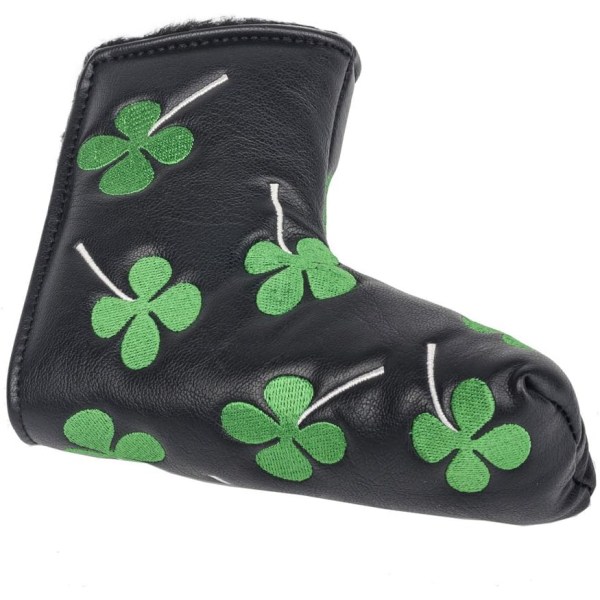 Clover Clover Brodert Golf Putter Headcover Blad Passer A,ZQKLA