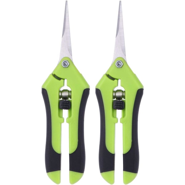 2-pack Beskärningssaxar Professionella Rostfria Manuella Beskärningsverktyg