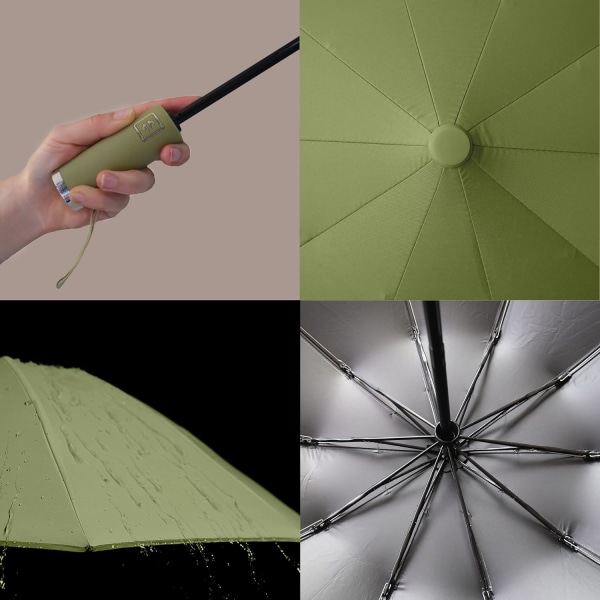 UV-paraplybeskyttelse Sun Compact Vindtæt omvendt paraply, ZQKLA