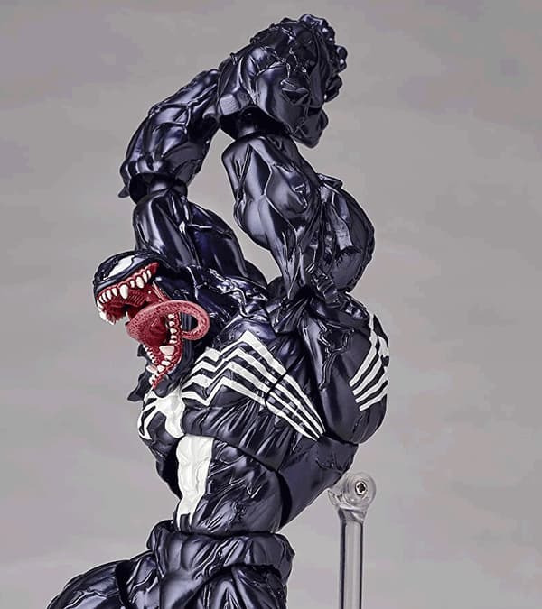Ledade figurmodeller av Venom Butcher, 6 tum black