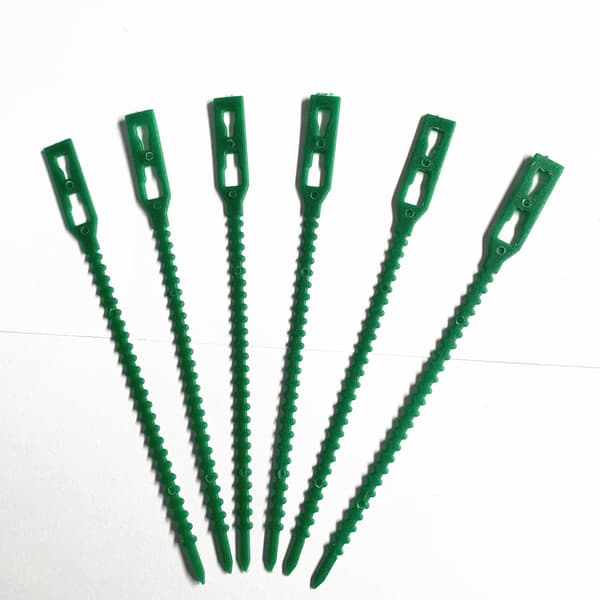Växtklämma, grön, 130 mm, 50-pack, ZQKLA
