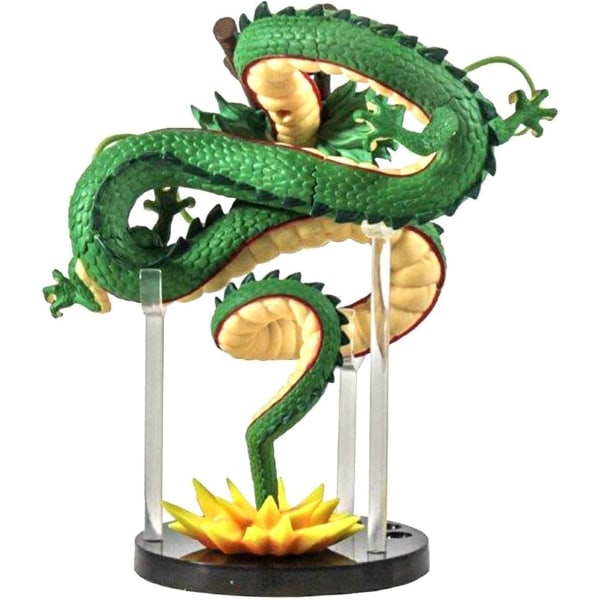 Resin Shenron Figur Shenlong Statue Sæt + 4,3 cm Crystal Bal, ZQKLA