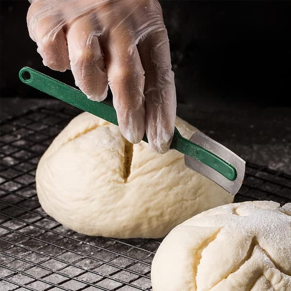 Brødkniv, 2 stk. karbonstål brødblad, bakerblad, Grig, ZQKLA