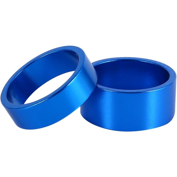 Aluminiumsavstandsstykker for landeveissykler og MTB, 4 stk, 5 mm/10 mm/15 mm, ZQKLA