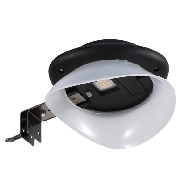 1-pack 9 LED Solcellsdrivna Hängrännelampor, 100LM Vattentät Utomhusbelysning, S,ZQKLA