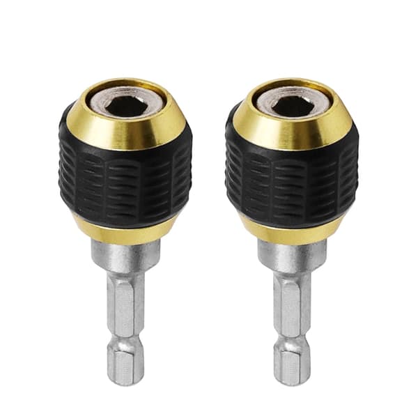 2-pack 6,35 mm Hex Skaft Borr Förlängning för Elektrisk Borrmaskin, ZQKLA
