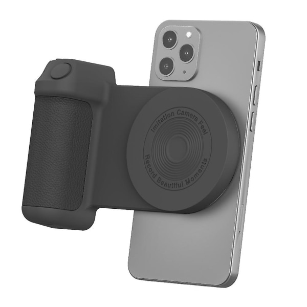 Phone Tripod with Detachable Bluetooth Shutter Color: Black