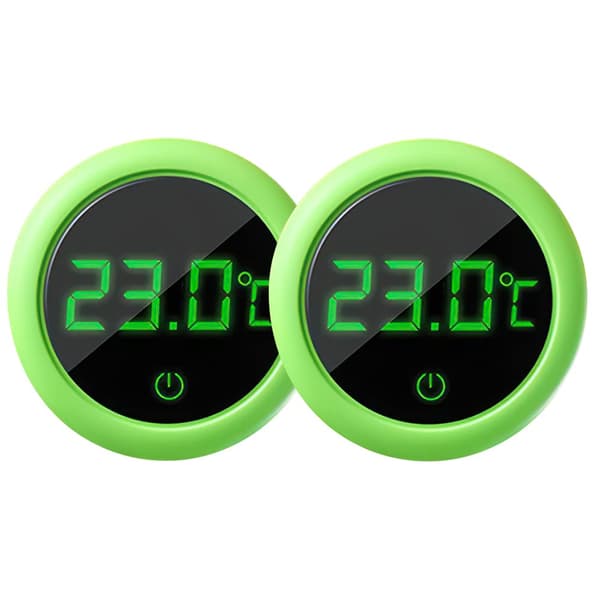 Akvarietermometer, 2 stk. Elektronisk LCD Digital Thermo, ZQKLA