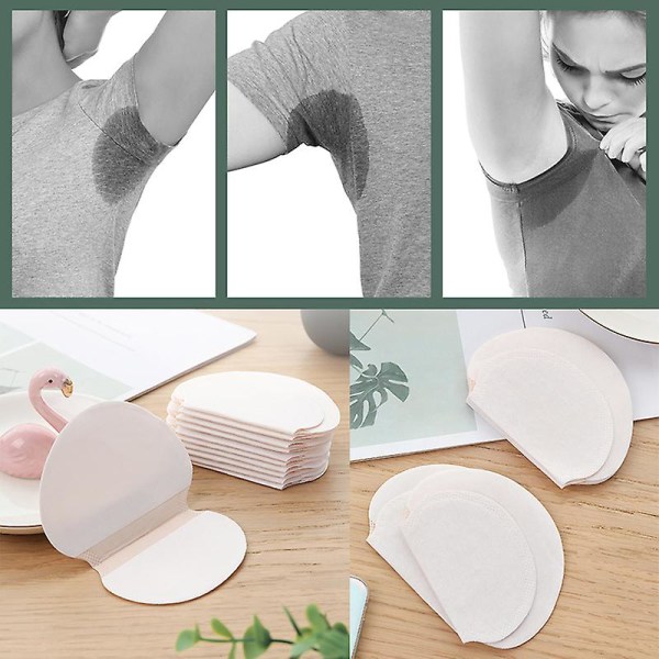 50st Unisex Sweat Pads Sommar Deodoranter Underarm Anti Perspirat