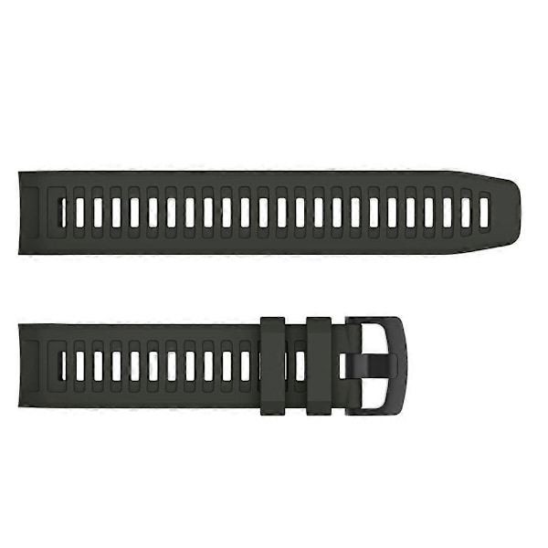 Silikon Armbandsrem Ersättning för Garmin Instinct - Grå Grey