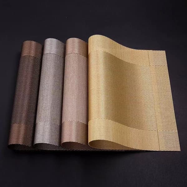 1 stk PVC Plastik Dug, Vaskbar Rektangulær Dug, ZQKLA