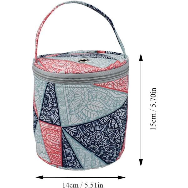 Stickningsväska, Stickningsväska Textil Garnförvaring, Ullgarnförvaring