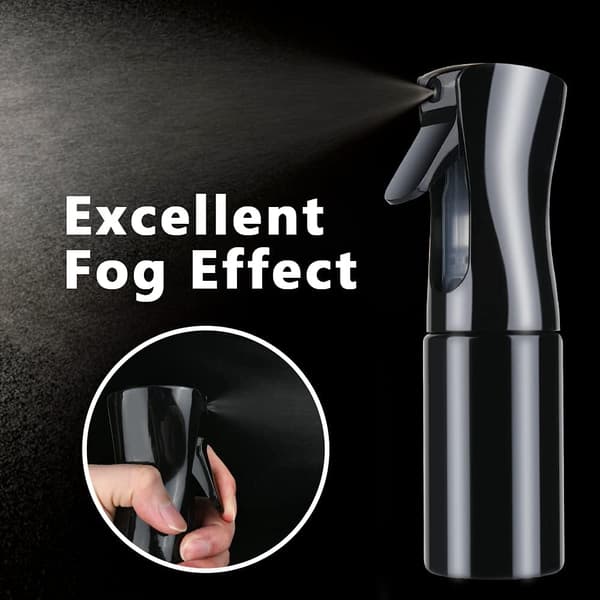 Vattenflaska med dimspray, 200 ml Påfyllningsbara flaskor med finfördelad dimma, ZQKLA