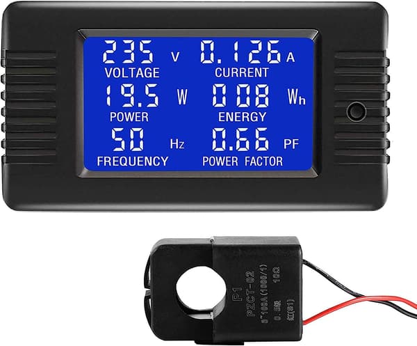 AC 80-260V 100A CRS-022B LCD display digital strømspænding, ZQKLA