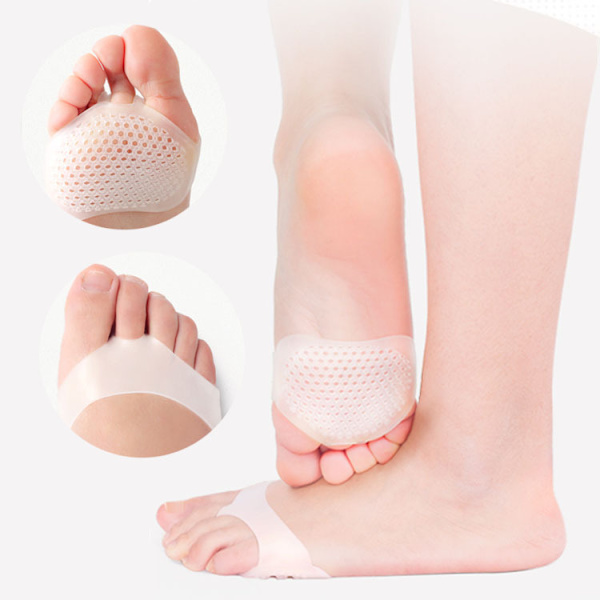 4 X Gel Metatarsal Smerte Ball Of Foot Pain Puder Puder Inso,ZQKLA
