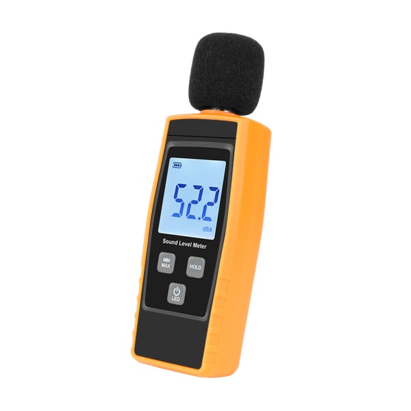 Desibel Bærbar Digital Lydnivåmåler - 30 til 130 dB (A,ZQKLA