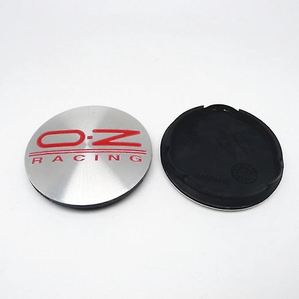 4 st för oz racing m595 bilhjul centrum 62mm-FÄRG: Silver rd
