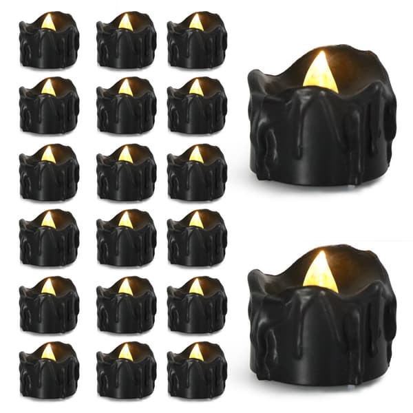 20-pack Svarta Tår Elektroniska Ljus Creative CR2032, ZQKLA