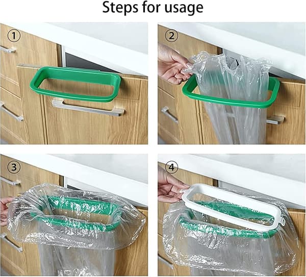 1 st Hängande Sopsäck, Plast Sopsäckshållare, för Kit, ZQKLA