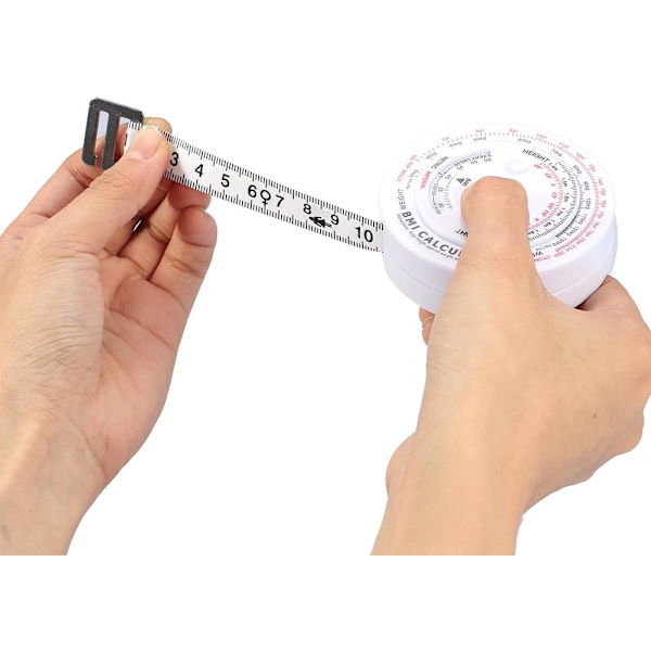 BMI Anatomisk Kroppsmåler med BMI-kalkulator for Kropp H,ZQKLA