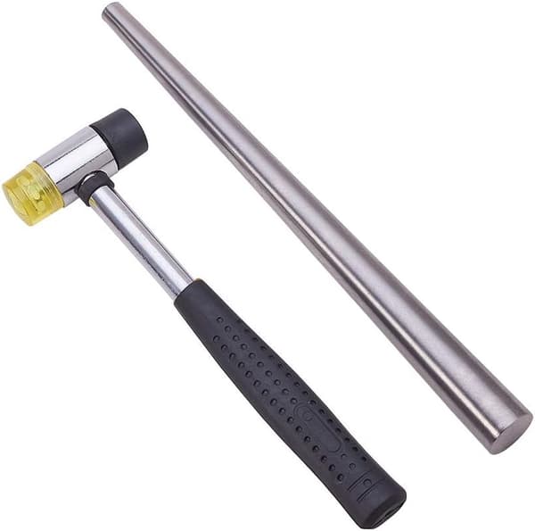 1 Set Stål Stick Förstorare Mandrel Ring Mätverktyg och Smycken
