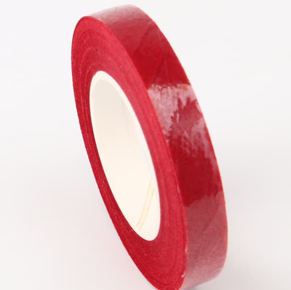 Blomstertape, fargede strimler, 4-pakning