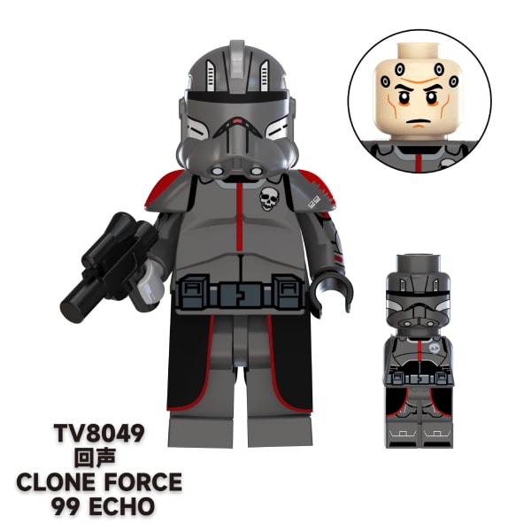 Star Wars Klon Trooper Minifigur Action Byggklodser Legetøj