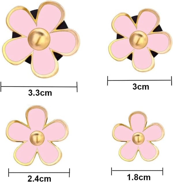 Bilinteriør Luftventil Dekorasjon, Daisy/Dyr Mønster Klips, ZQKLA
