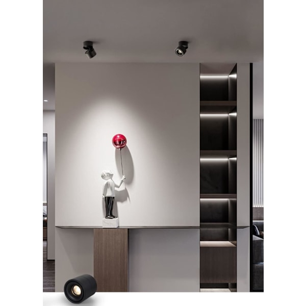 LED Dæmpbar Loft Spotlight Indendørs Kunstlys Billede Lys, ZQKLA