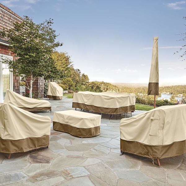 Veranda Vandafvisende 32 tommer Grilltop Cover til Grillø, ZQKLA