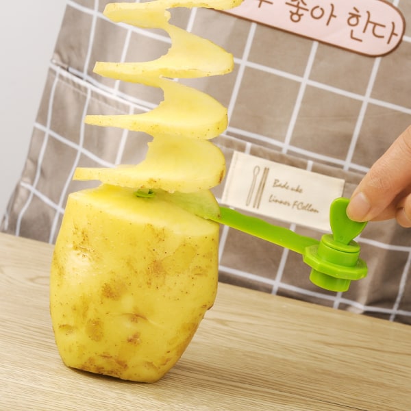 Magic Potato Cutter Porkkana Spiral Slicer Mallit Keittiöveitsi, ZQKLA