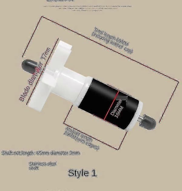 Lay Z Spa Impeller Rotor Super Silent Pump Passar Alla Lay Z Spa Fix E02 Ljudlig Pump -a