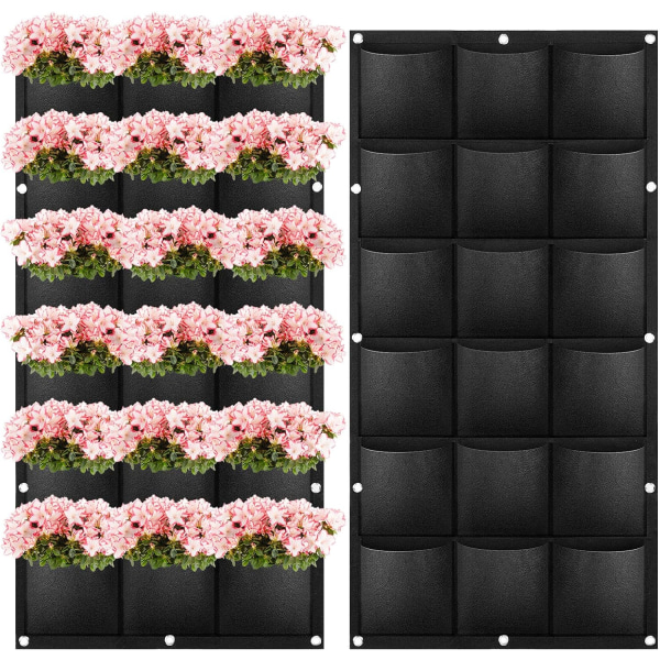 Dewenwils Plantepose for Oppheng med 18 Lommer for Planter Mu