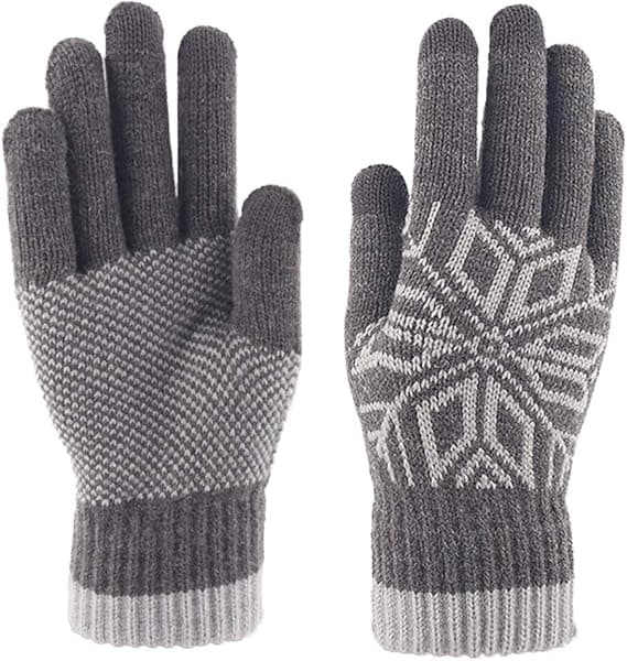1 Par Vinterhandskar Touch Screen Handske Stretch Kashmir Gl,ZQKLA