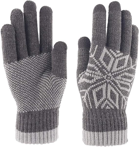 1 Par Vinterhandsker Touch Screen Handsker Stretch Cashmere Gl,ZQKLA