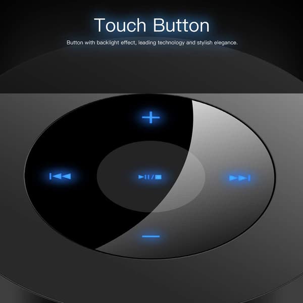Kannettava Bluetooth-kaiutin, Mini Bluetooth-kaiutin (A8, Musta, ZQKLA