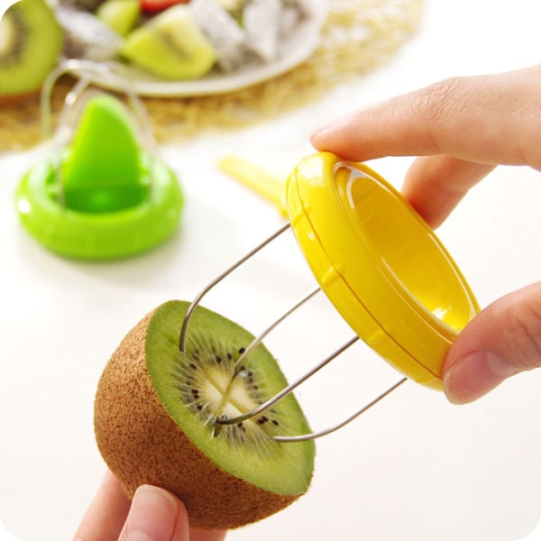 1 kjøkken skreller for frukt og kiwi - Grønn, ZQKLA