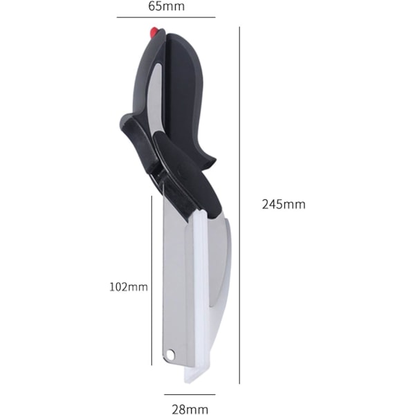 Clever Cutter, 2-in-1 pilkkoja ja monitoimikeittiö, ZQKLA