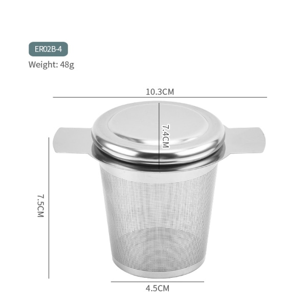 Klassisk Original Teinfuser - Teinfuserkopp - 18/8 Rostfritt, ZQKLA