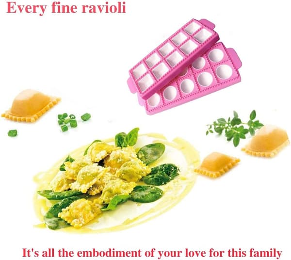 Dumplingforme, Runde Won Ton-forme/ Kvadratiske Won Ton-forme, 10 stk., ZQKLA