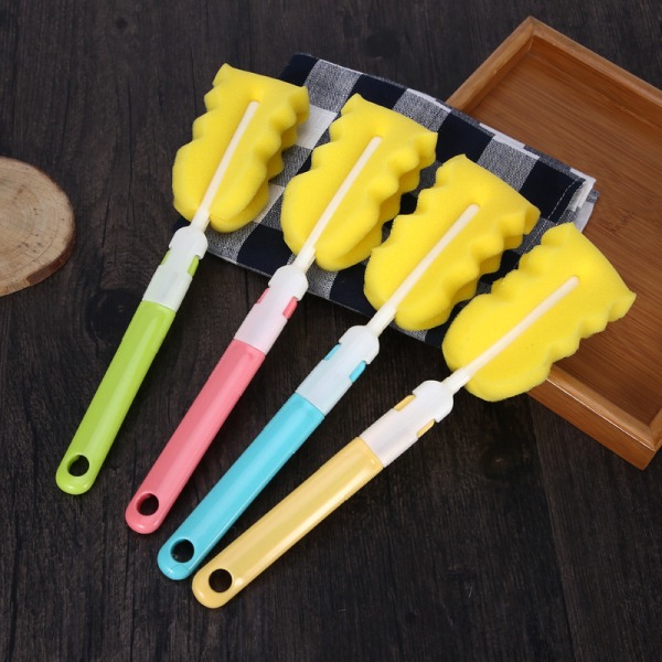 8pcs foam brush, (random hair color) bottle sponge brush, bo,ZQKLA