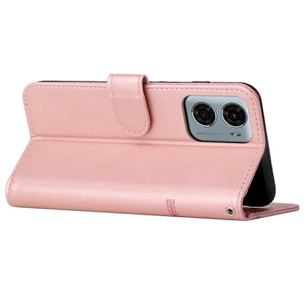 Til Motorola Moto G05 4G Etui Stand Flip Beskyttende Læder Telefon Cover Style E
