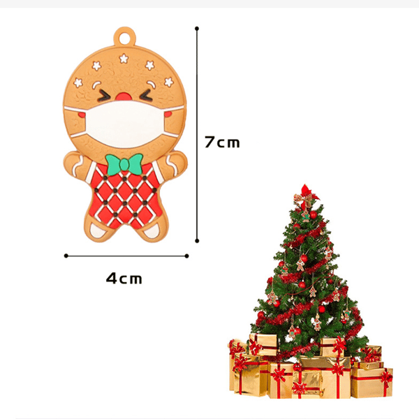 Julgranspynt med tomtehängande charm, ZQKLA