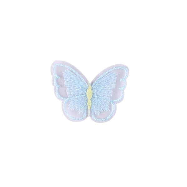 30 Styk Sommerfugl Blonde patches, Computer Broderi Labels, ZQKLA