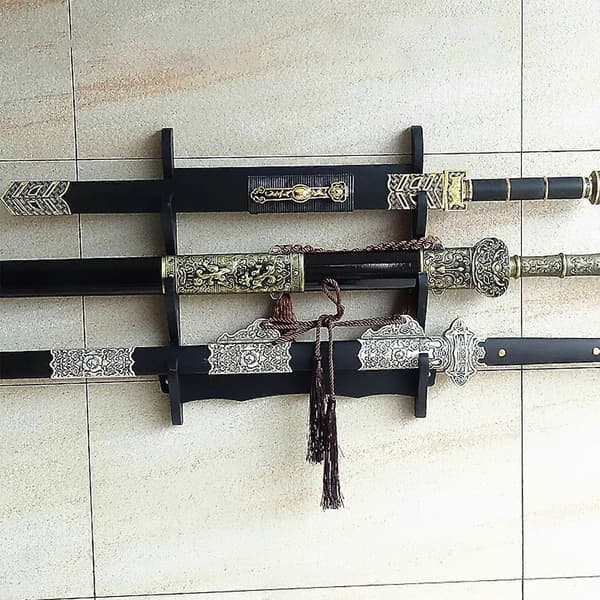 Displayställ, Väggmonterat Katana Förvaringsställ 3 Tiers 35x40cm