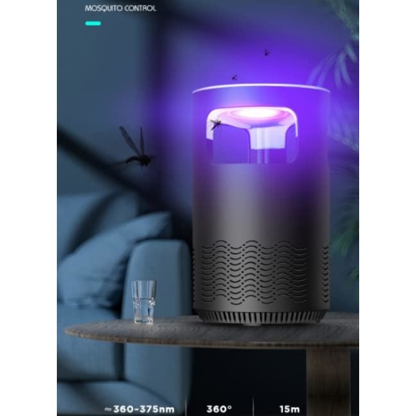 USB Mosquito Killer Lamp Smart Photocatalyst Inhalation Mosq, ZQKLA