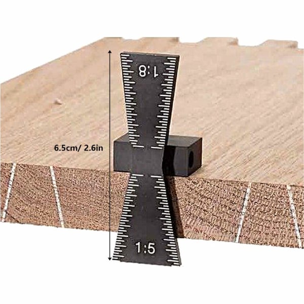 Dovetail Marker, 1: 5 1: 8 Trebearbeiding Dovetail Jig, Dovetai,ZQKLA