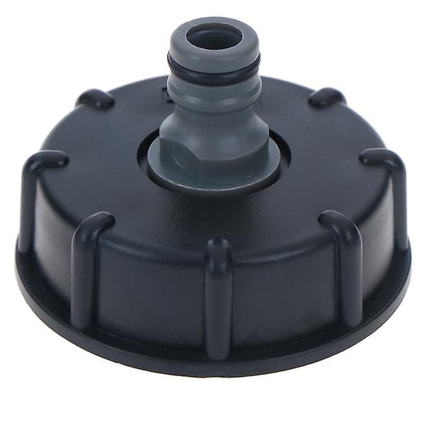 1 stk. IBC slange adapter reduktionsforbindelse vandtank fitting 2'' grov gevind