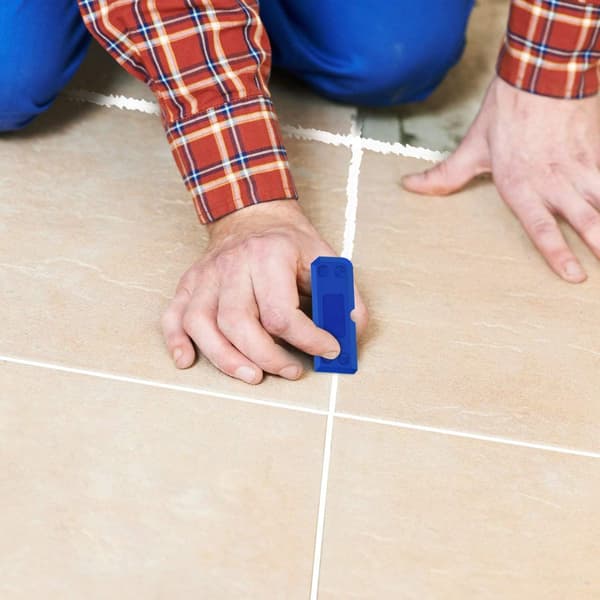 (Blå) 4-delt silikonfuget verktøysett, ZQKLA